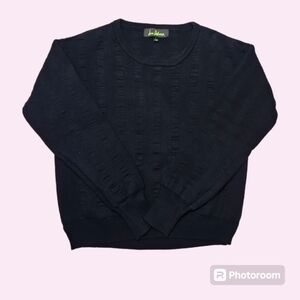 Sam Edelman Women Black Long Sleeve Sweater Size Small